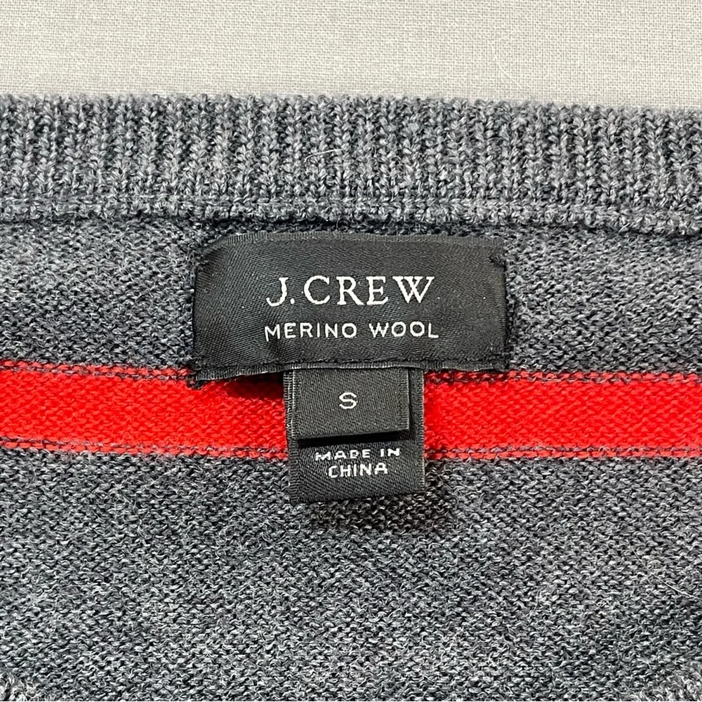J Crew 100% Merino Wool Classic Lightweight Crewneck Sweater - Mens Small